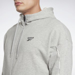 Workout Ready Piping Zip-Up Sweatshirt - GRÁ